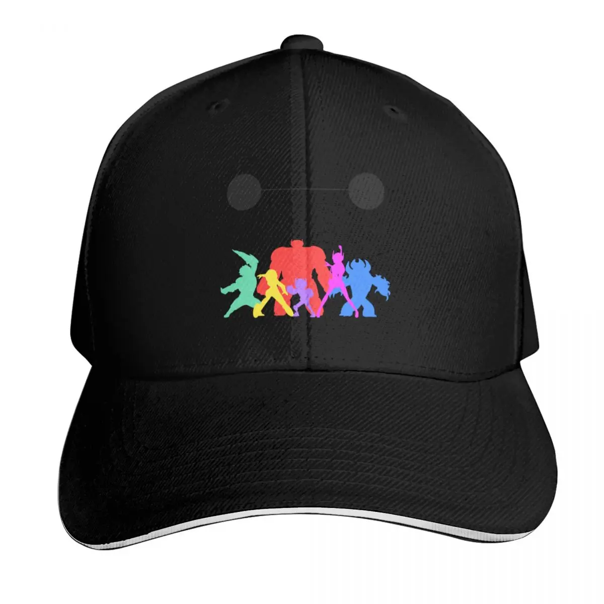 Big Hero 6 Silhouettes Baseball Cap Gentleman Hat Hat Man Luxury Hat Baseball Cap hard Trucker Hats For Men Women's