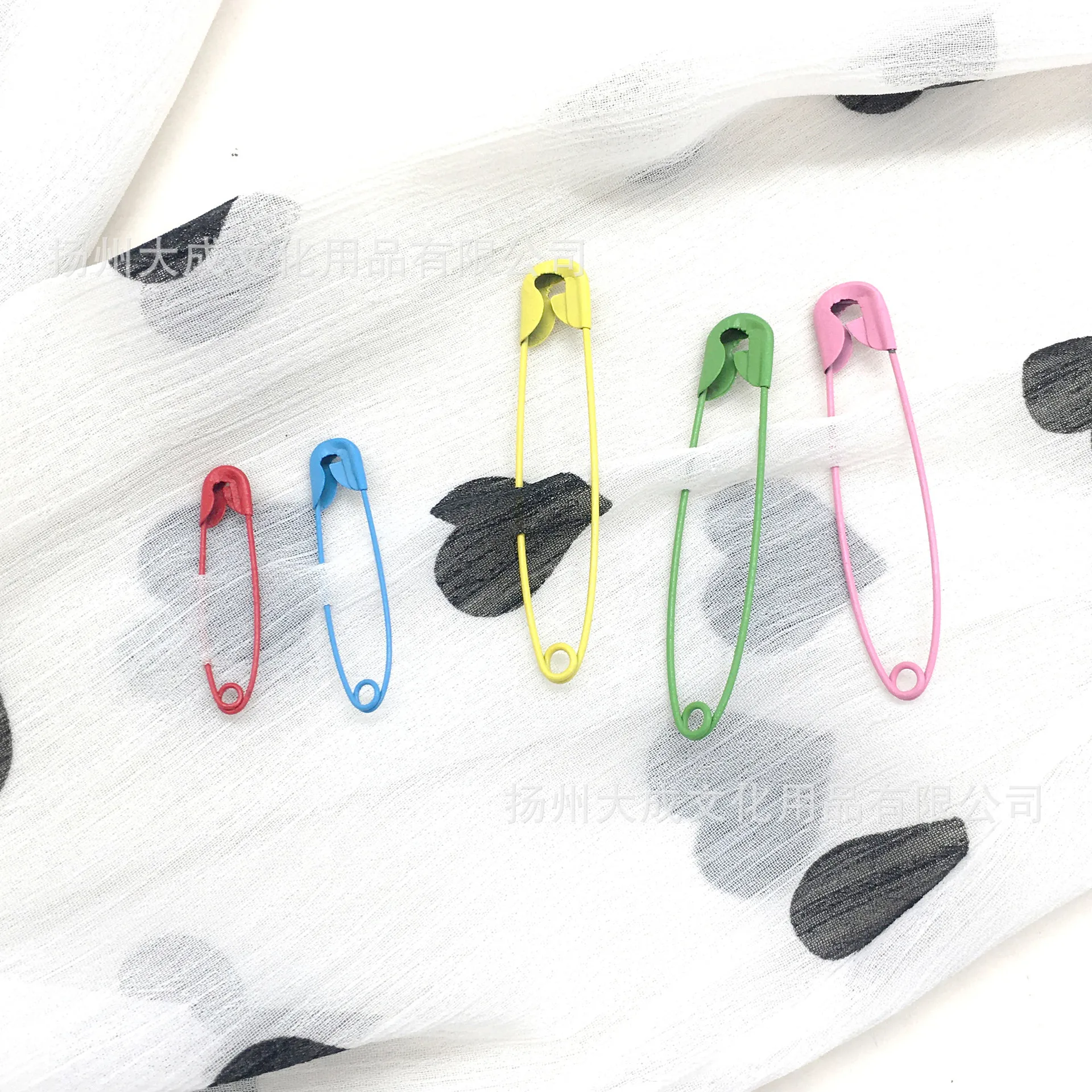130pcs/box Color Safety Pins Multi Size Brooch Clothing Decoration Tag Accessories Fixed Pin Combination Set DIY Crafts Sewing