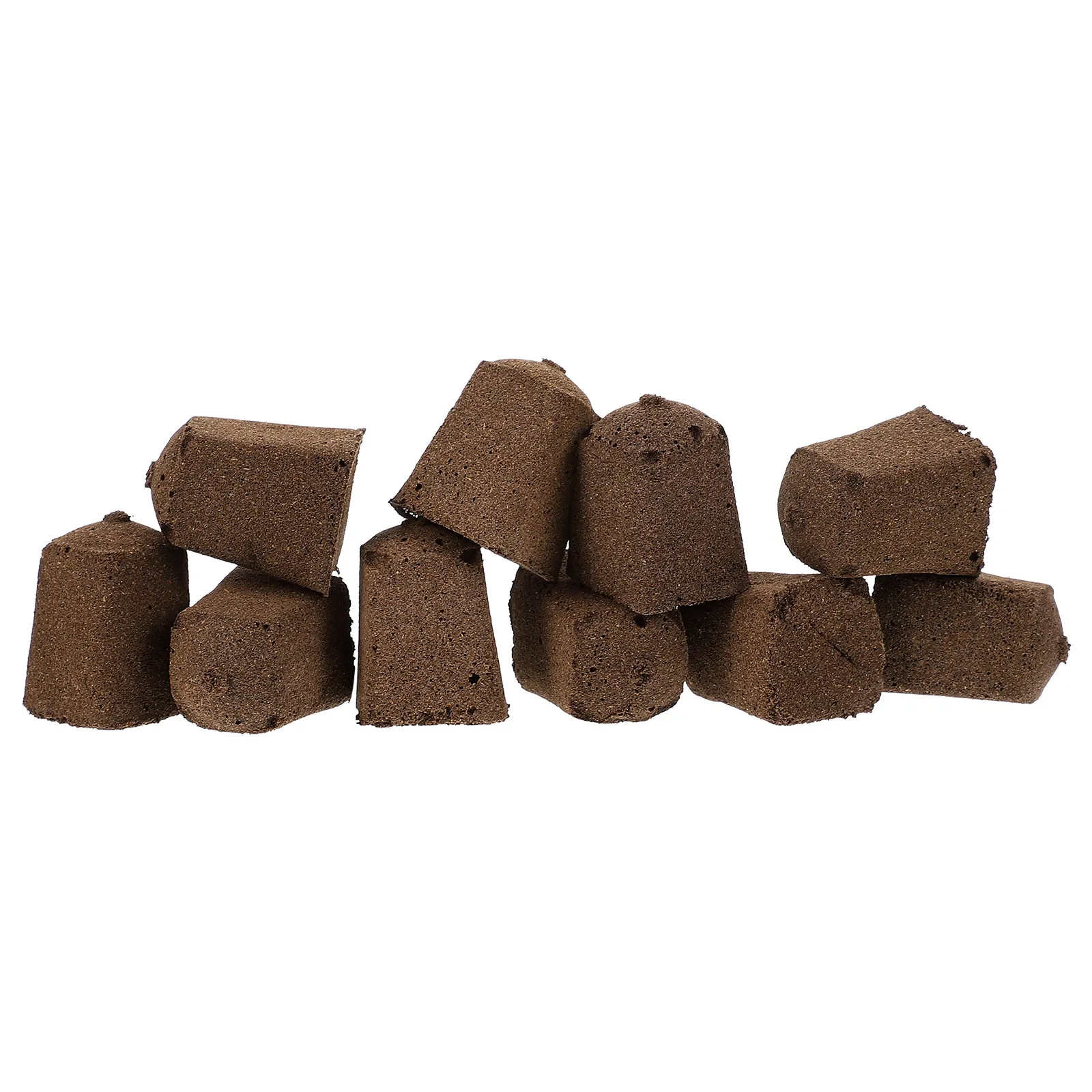 Bloques de Turba de Alta Nutrición para Cultivo sin Suelo, 10 Unidades, Fertilizante para Plantas de Jardín, Crecimiento Rápido