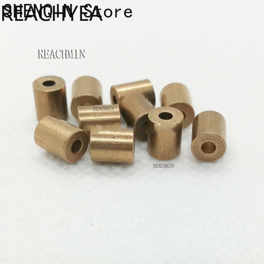 10 Uds 2x5x6mm mini SAE841 cobre estaño latón rodamiento autolubricante casquillo 2mm miniatura más pequeño SINT C50 gtx ventilador bronce casquillo