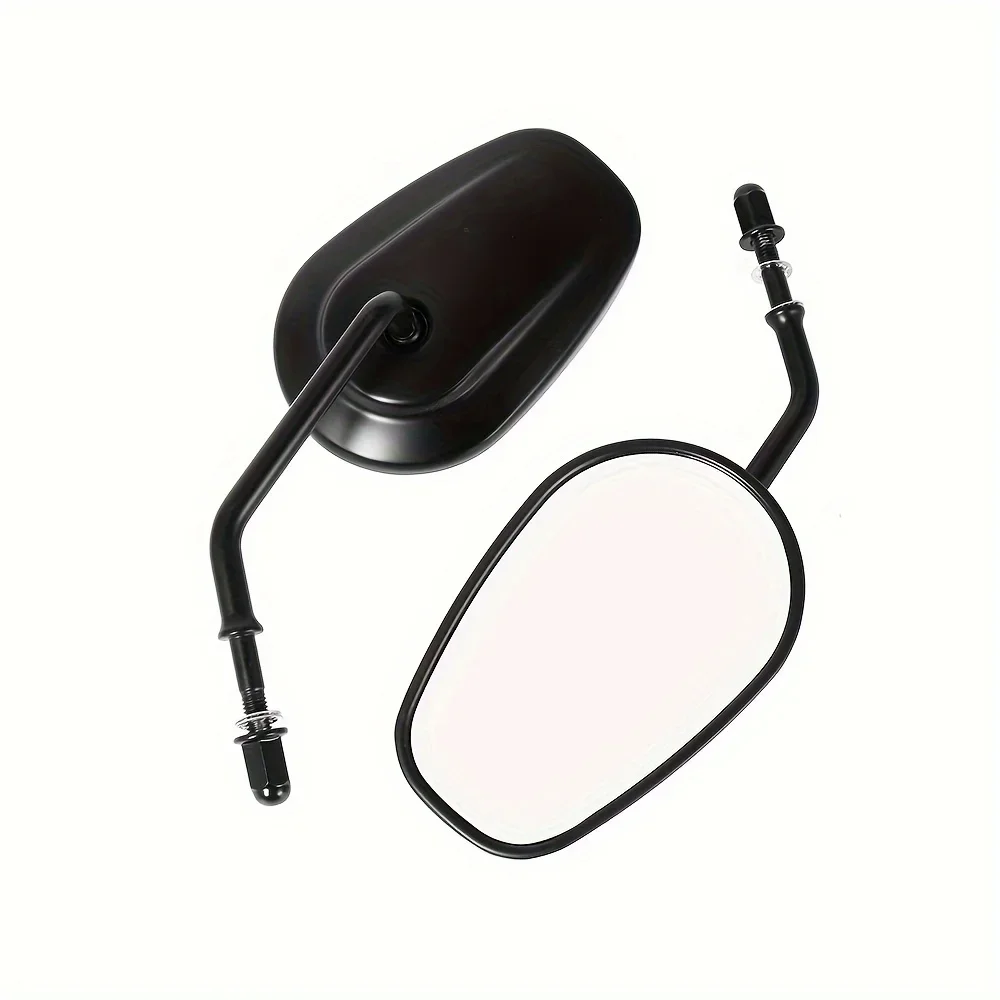 

Металлическое зеркало для мотоцикла в винтажном стиле — регулируемое и прочное