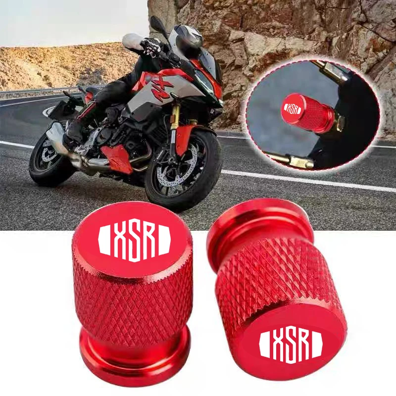 For YAMAHA XSR700 XSR 700 XSR900 XSR 900 XSR125 155 Metal Tire Valve Air Port Stem Cover Caps 2 Pcs Motorcycle Accessories