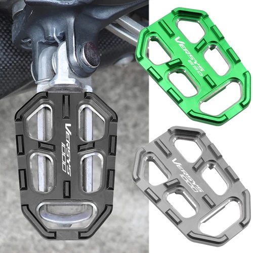 Para Kawasaki VERSYS 1000 650 X300 versys-x300 650 1000 accesorios de motocicleta reposapiés palanquilla pedales anchos reposapiés