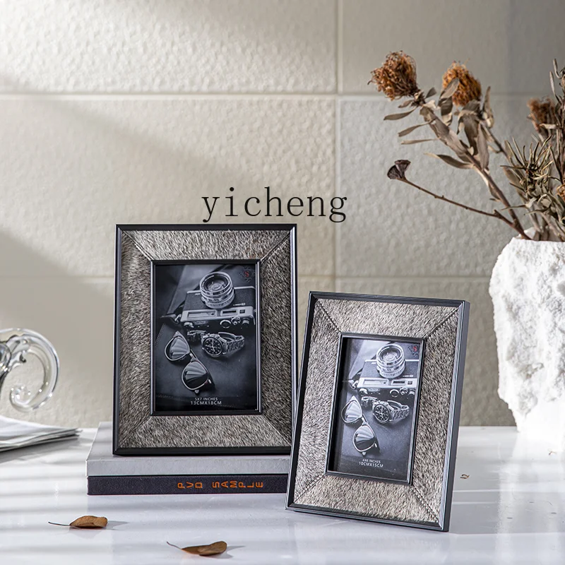 TWR إطار الصورة الشمعدان صينية ضوء زخرفة فاخرة مجموعة فيلا إطار الصورة الجدول