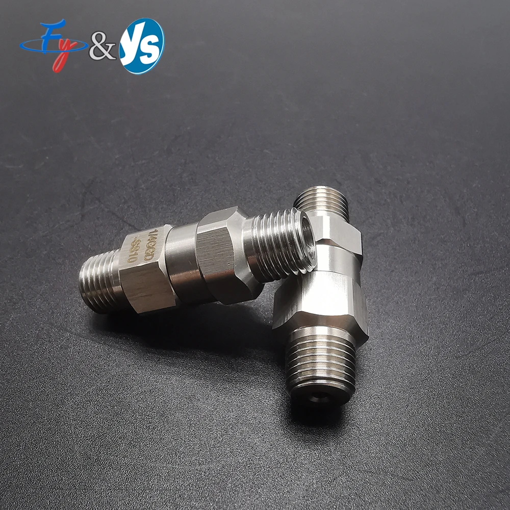 Stainless Steel GGD Solid Conical Spray Nozzle High Pressure High Strength Impact Cleaning Nozzle Industrial Washing