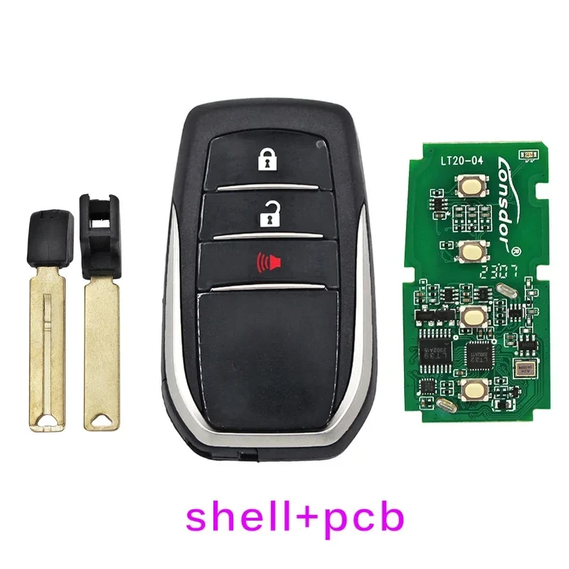 Lonsdor LT20 Series Universal Keyless Go Smart Remote Key 8A 4D All In One for Toyota Lexus for KH100+ K518 K518ISE