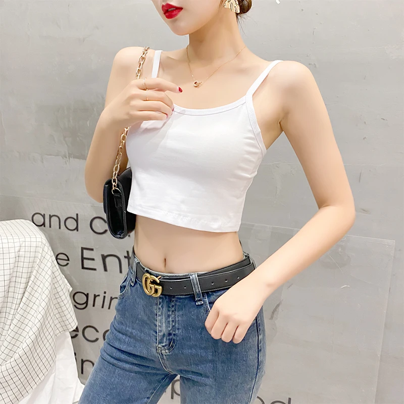 

Simple Women Sleeveless Tank Top Breathable Quick-Dry Basic Camisole for Everyday Casual Outfit