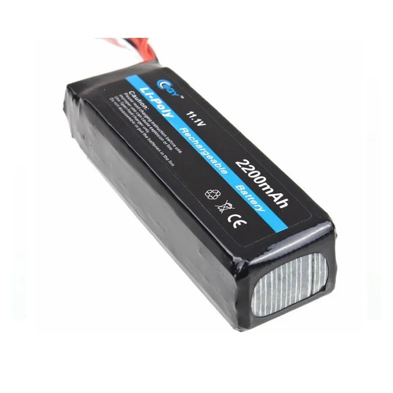 1pcs BQY Power Lipo battery 3S 11.1 V 2200 mAh 8C 3 Thick Thin Sizes Performance of Lipo Battery For JR Futaba BEC For RC Toy