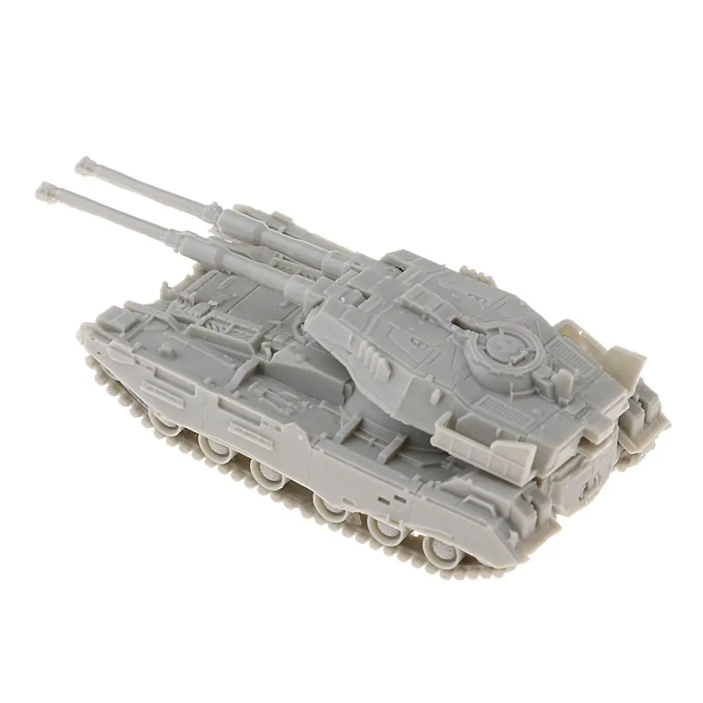 1/144 Modelli Soldato Seconda Guerra Mondiale Layout di Paesaggi Attrezzature Unione Esercito 61 Modello di Carro Armato