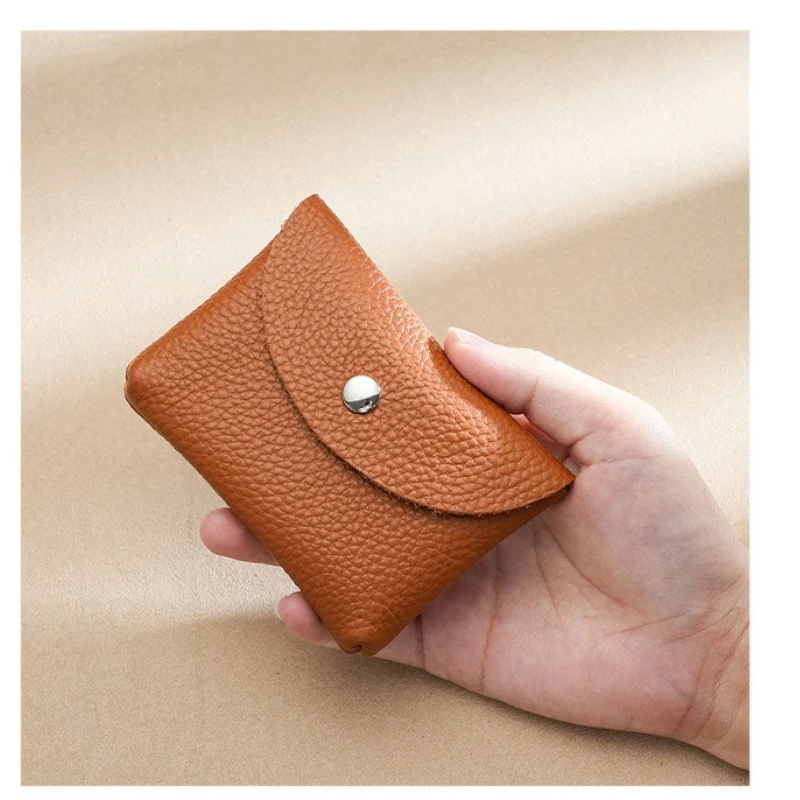

Сплошной цветной кошелек из натуральной кожи, винтажный милый кошелек с засовом, детский милый кошелек для женщин и мужчин, маленький кошелек с держателем для карт, сумка для наушников