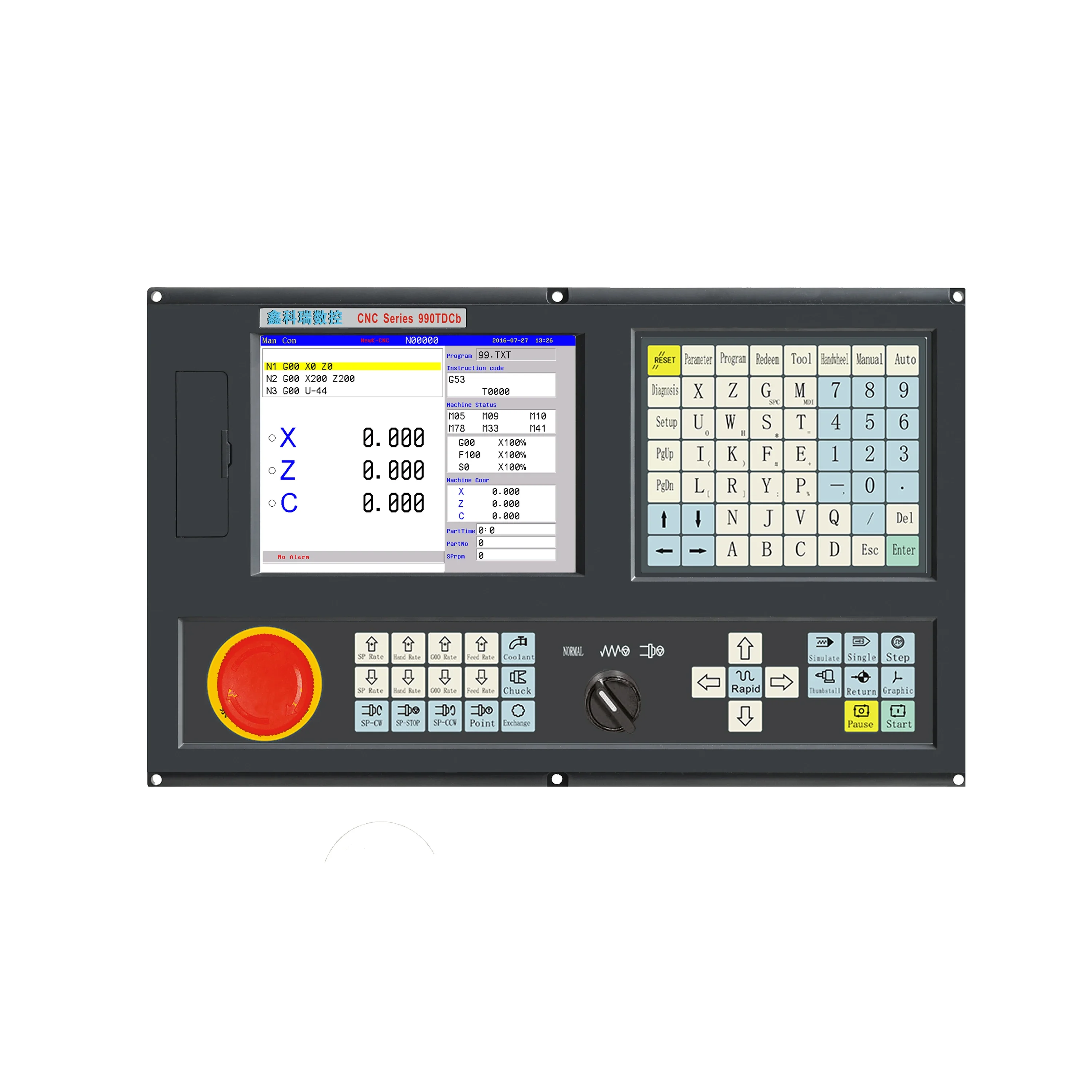 

NEW990TDCa 3 axis low price PLC ATC cnc controller kit for cnc lathe milling machine controller