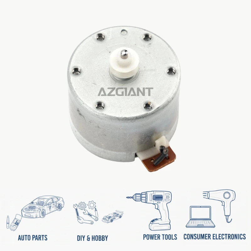 

AZGIANT DC 12V CCW Motor for Miniature Fan Audio Equipment Toy Game Machine Robot Measuring Device Widely Used Special Offer