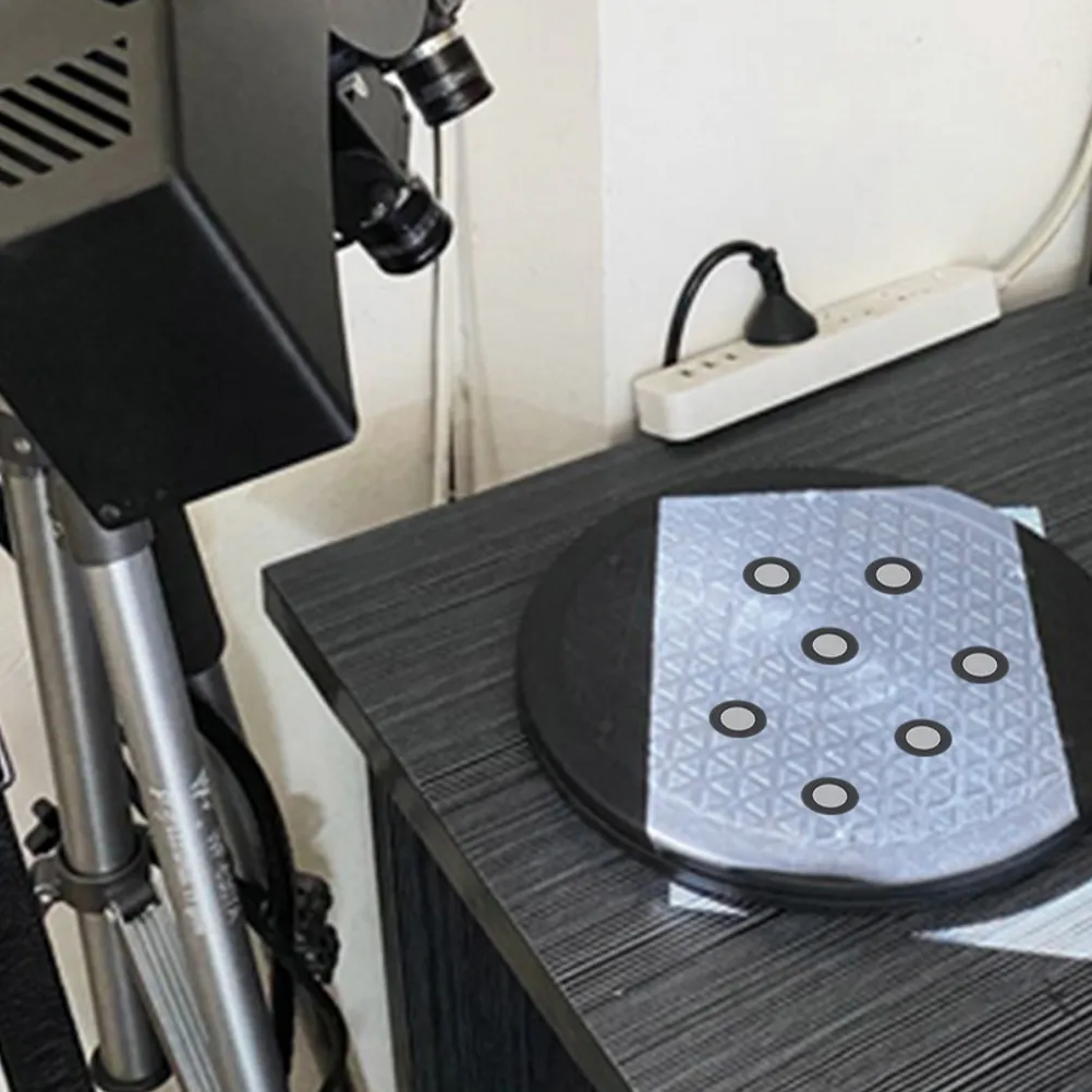 

5 Sheets 3D Scanning Reference Sheet Reflective Film Marking Points for Smooth Surface Scanning Cups Cars Metrology Inspection