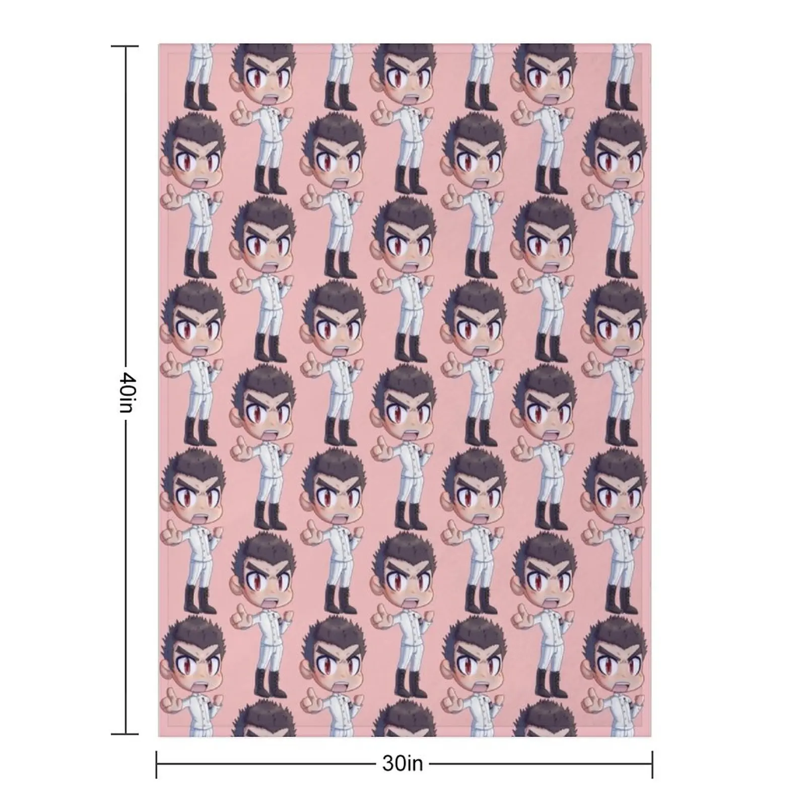 Kiyotaka Ishimaru Danganronpa رمي بطانية الزخرفية أريكة لينة كبيرة أفخم البطانيات الشعر