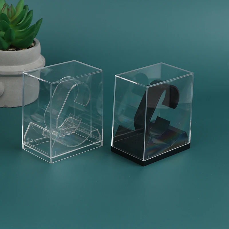 Plastic Stand Rack General Showcase Shelf Rack Showcase Shelf Portable Watch Storage Box Case Jewelry Display Stand Box List Box