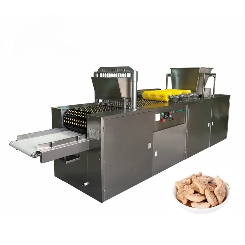 Customized Automatic Chocolate Jam Cream Injection Filling Machine For Commercial Biscuit Snack Processing Manufacturing