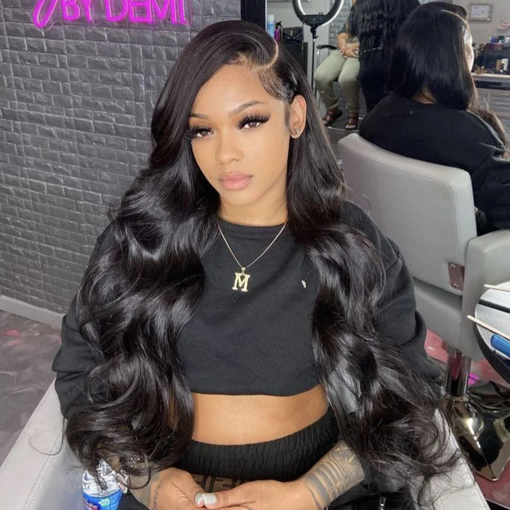 

Body Wave 5x5 HD Transparent Lace Front Wigs 4x4 HD Brazilian For Women Glueless Wigs Human Hair Ready To Wear Lace Frontal Wigs