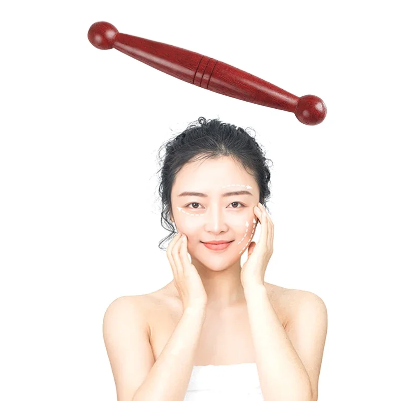 Massager For Body Wooden Massage Stick Set Acupuncture Massage SPA Therapy Tool Point Acupoint Stick Treatment Guasha Relax