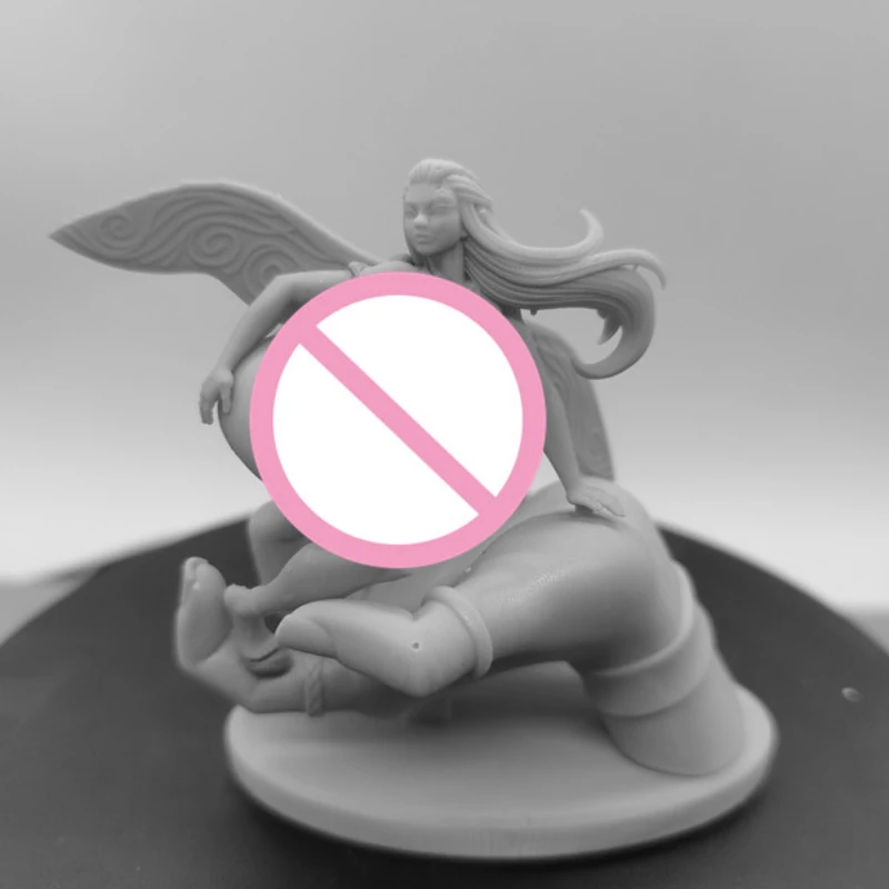 Finger Sprite figura de resina Diy, 1/24 miniaturas a escala, Kit de modelos ensamblados, Diorama sin montar y figuritas sin pintar, Juguetes