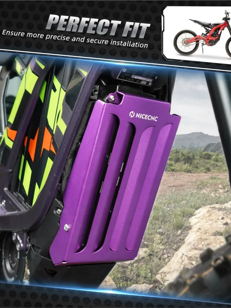 AliExpress NICECNC For Surron light bee X Aluminum Controller Cover For SUR-RON light bee S L1E For Segway X160 X260 Electric Dirt Bike