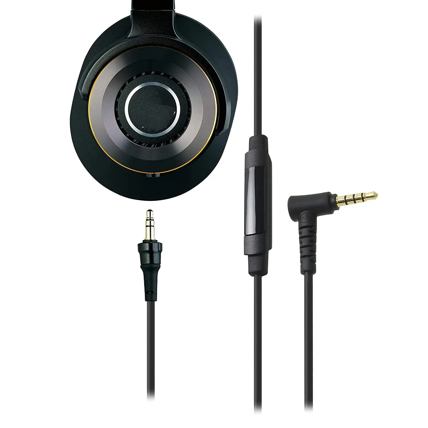 V-MOTA WS1100 Earphone line Compatible with Audio-Technicae ATH-WS1100is WS990bt SR50BT S220Bt M50XBT ANC500bt Headset