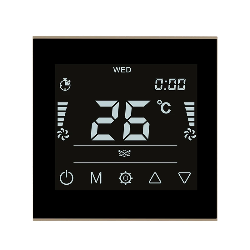 

controller with built in temperature sensor and filter reminder function 120v thermostat