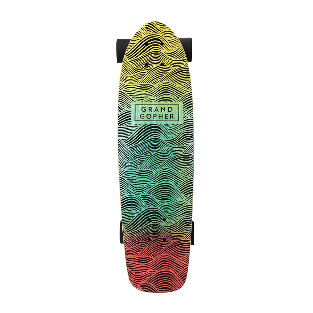 2024 Skate Skateboard Customized Pattern Canadian Maple Complete 4 Wheels Extreme Sports and Outdoors