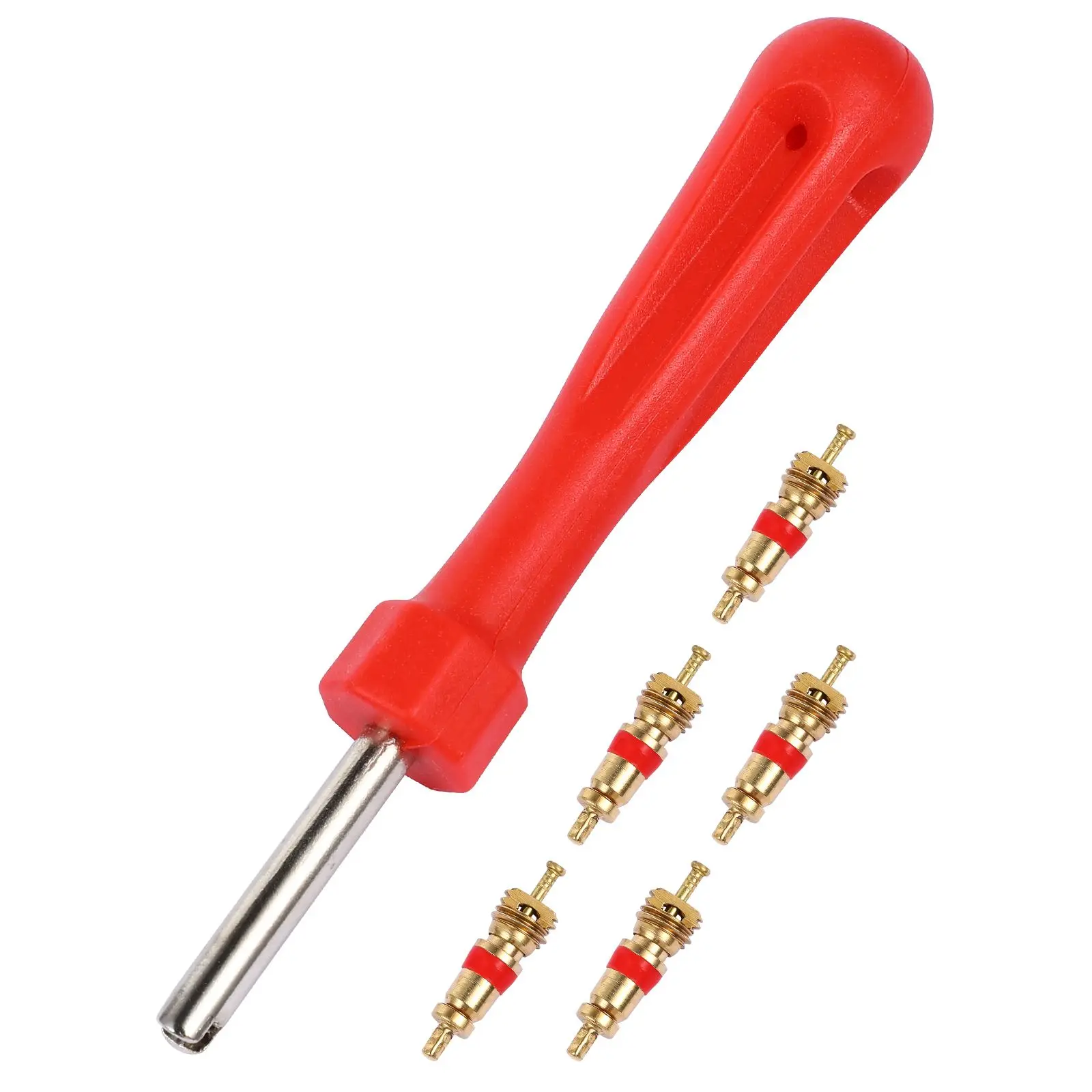 

Portable Valve Core Tool Tire Stem Remover Installer Fits Car Bike Motorcycle Cores Repair Tools Accessories Durable