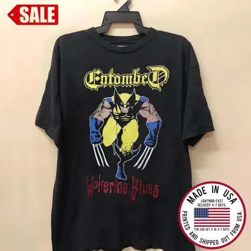 Classic entombed band shirt  Men S 5XL T