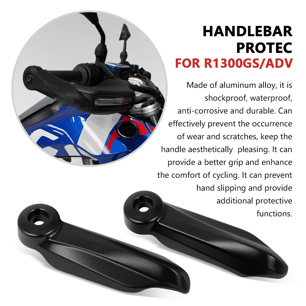 ل R1300GS 2025 2024 R 1300 GS ADV 2025 2024 2023 دراجة نارية المقود Handguard حماية المتزلجون قفازات واقية لليد حامي