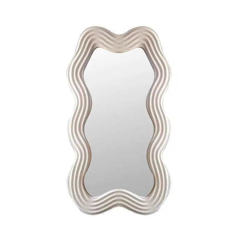 American creative full-length mirror, European ins style irregular full-length mirror