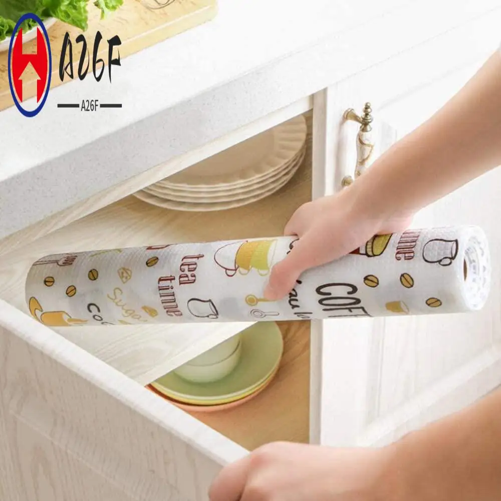 

A26F-Multi-Function Drawer Shelf Liner Foam Paper For Kitchen Cabinets,Refrigerator,Drawers,Cabinets(12 X 196Inch)