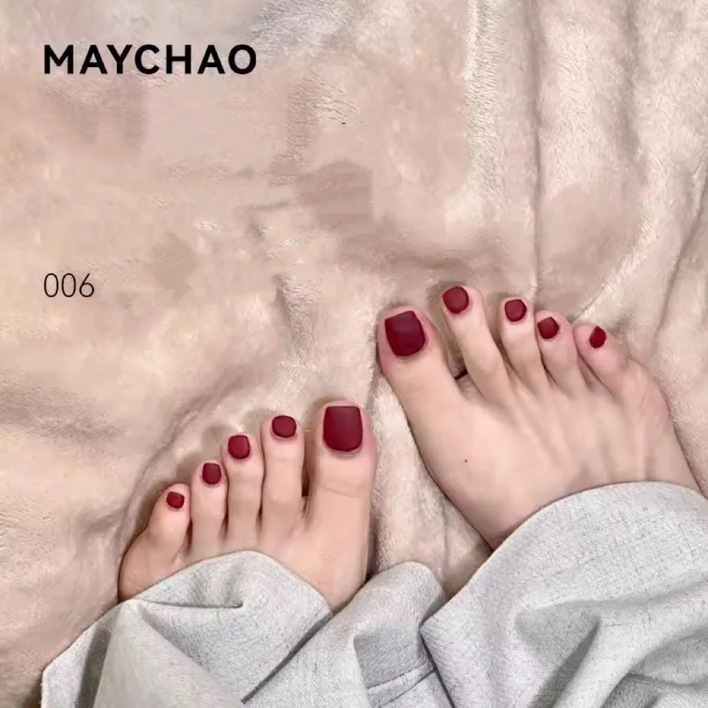 

MAYCHAO Red Series Gel Nail Polish Soak Off UV Led Nail Gel Base Top Coat Nail Polish Long Lasting Nail Art 7.3ml DIY at Home