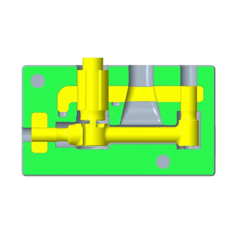 Shell Faucet Mold Making Machine Hidden Mixer Gravity Casting Mold