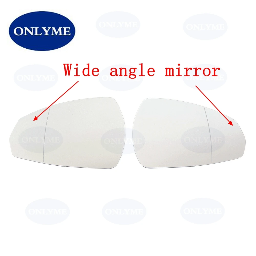 Car Wide Angle Heated Mirror Glass For Audi A3 S3 RS3 2013 2014 2015 2016 2017 2018 2019 2020
