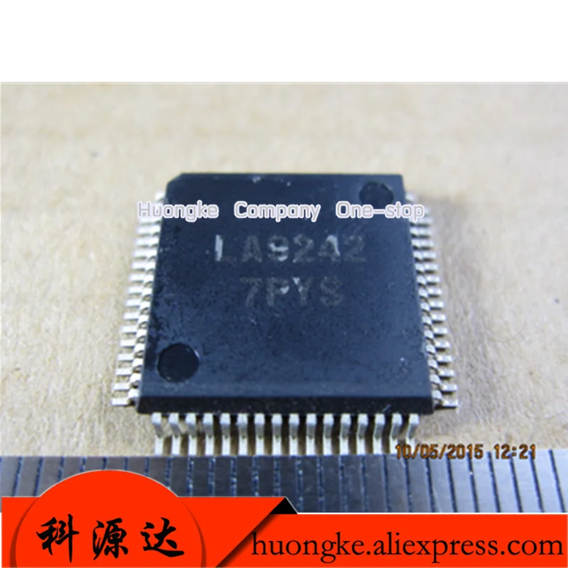 2PCS/LOT LA9242M-MPB-E QFP-64 LA9242 LA9242M Analog Signal Processor ASP For CD Players