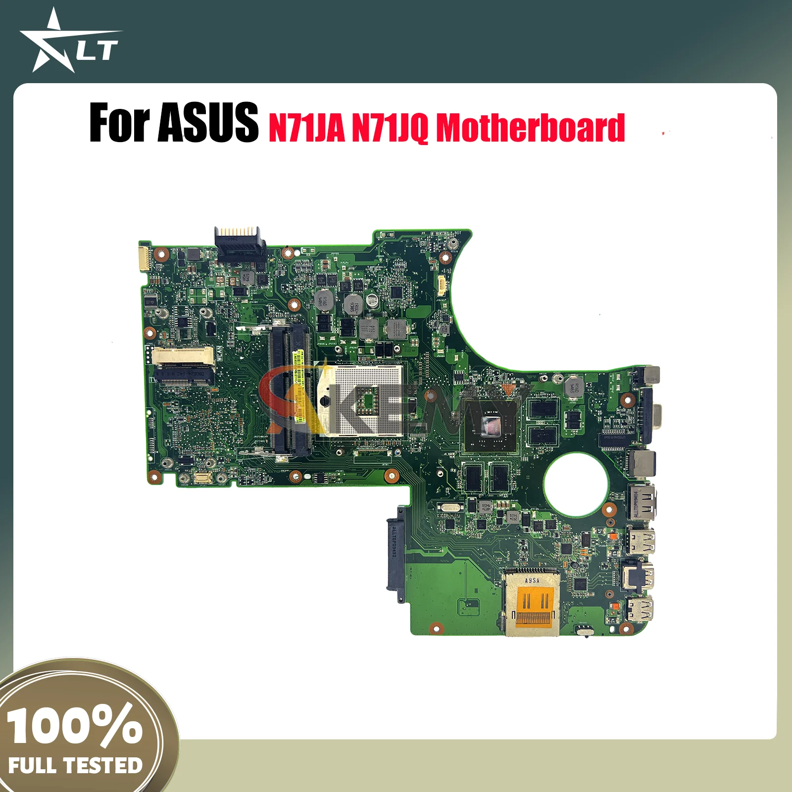 

N71JA Laptop Motherboard For ASUS ROG N71J N71JA N71JQ Notebook Mainboard This item is in stock 100% tests OK fast shipping