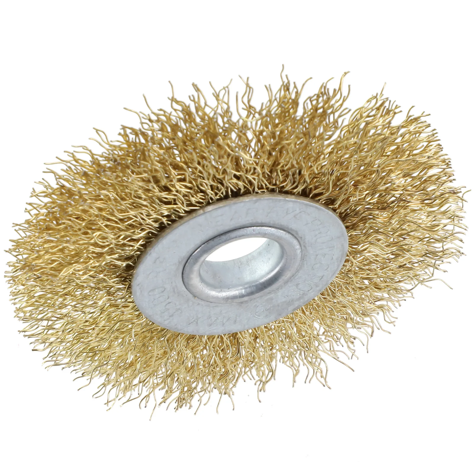 

Crimped Wire Wheel Brush 75mm Stainless Steel Cleaning Brush Drill Wire Brush Flat For Angle Grinder For Deburring