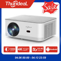 ThundeaL TD92Pro Mini Projector Full HD 1080P Projetor 5G WiFi Android 4K Video TD92 Pro Portable Beamer 3D Movie Home Theater