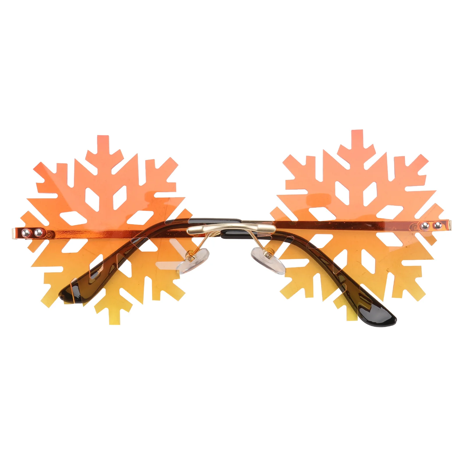 

1Pcs Comfortable Lens Sunglasses Simple Design Festive Eyeglasses for Party Decoration Creative Eye Wear Trendy Shading Glasses