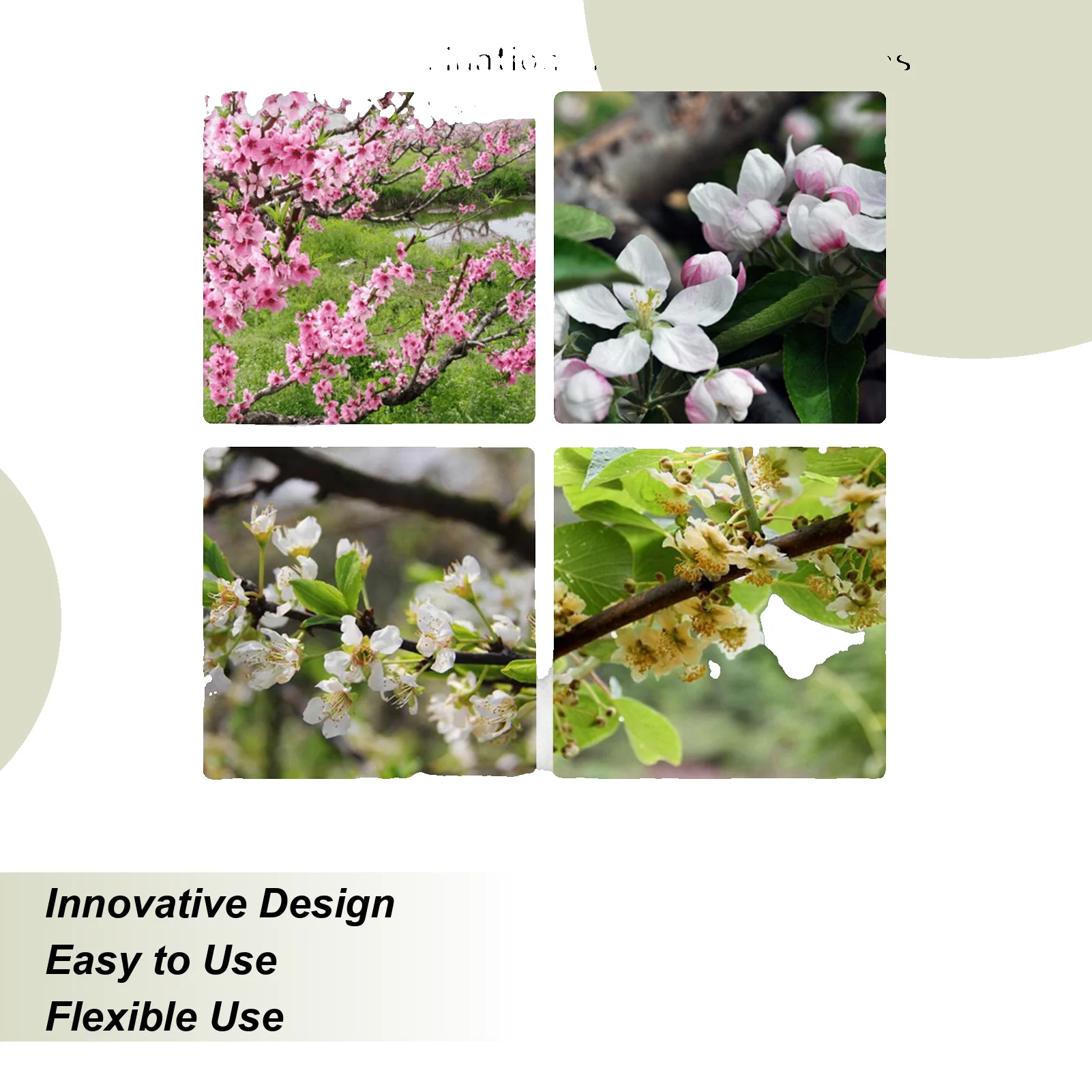 

Инструмент для заполки фруктовых деревьев, заполняющий палочку для персиковых деревьев, садовый инструмент для выращивания цветов, сельского хозяйства