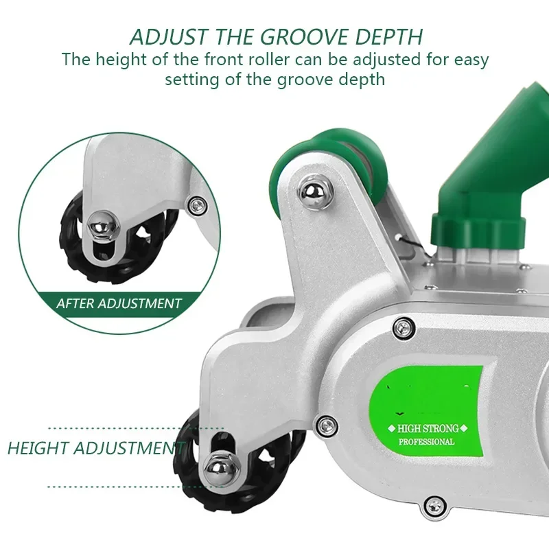 1pc  Wall Slotting Machine Cutting Machine One-Time Forming Fast Slotting Machine Cutting Wall Electric Saw Machin