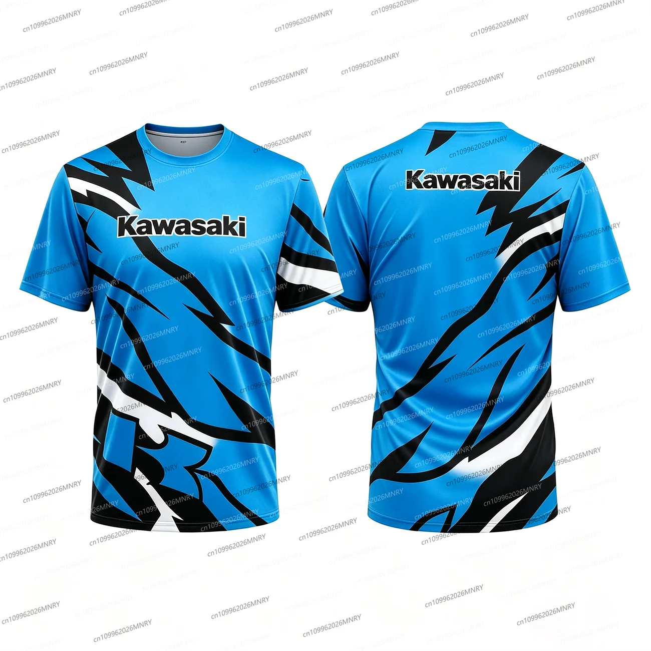 

Summer Men Oversized t-shirt Kawasaki tshirt Motocross T-shirt men Quick Drying Cycling Suit Women Sleeved Top Men clothing