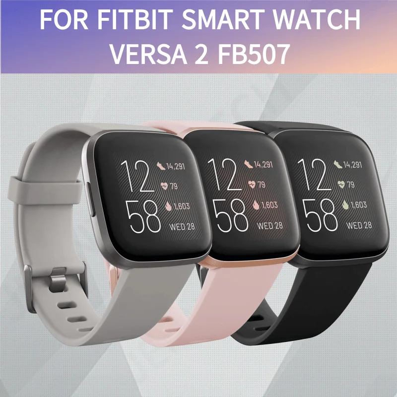 Original Fitbit Versa 2 Smart Watch Sport Fitness Heart Rate Health For IOS Android