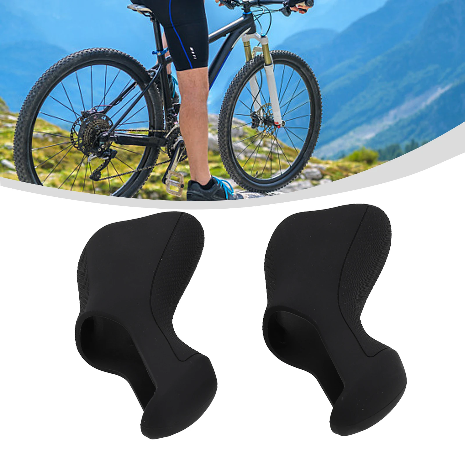 For Ultegra Di2 ST-6870 Black Rubber Gear Shift Covers Replacement Brake Handle Hoods For Road Bikes Premium Cycling Parts