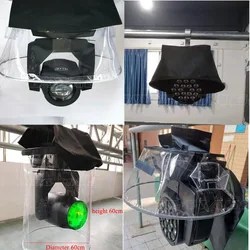 Beam Moving Head Rain Cover Beam 7r Stage Light Rain Snow Coat Rain Cover Par light 18 Waterproof Transparent Crystal Plastic