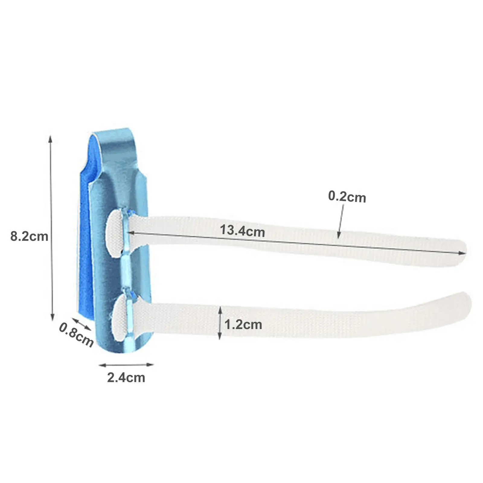 Adjustable Aluminum Alloy Finger Splints Brace Support for Multiple Fingers with Pain Relief and Fracture Care