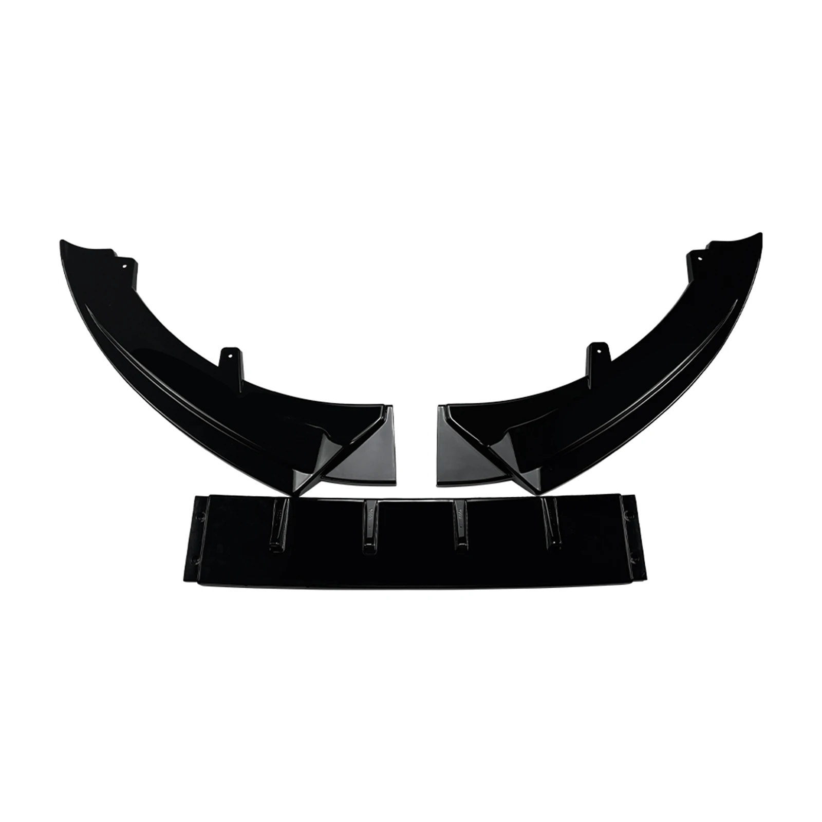 Front Bumper Spoiler Lip Splitter For Mini Cooper S JCW F55 F56 F57 2014-2021