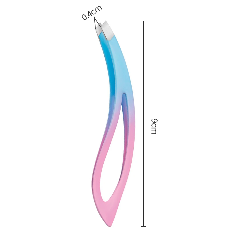 Eyebrow Hair Removal Tweezers Clip Eyelash Extensions Tweezers for Volume Eyelashes Stainless Steel Lash Eyebrow Tweezers