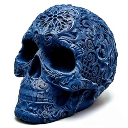 Pattern pattern skull silicone mold diy to make candle resin model, suitable for making kitchen fudge iced chocolate cake tools